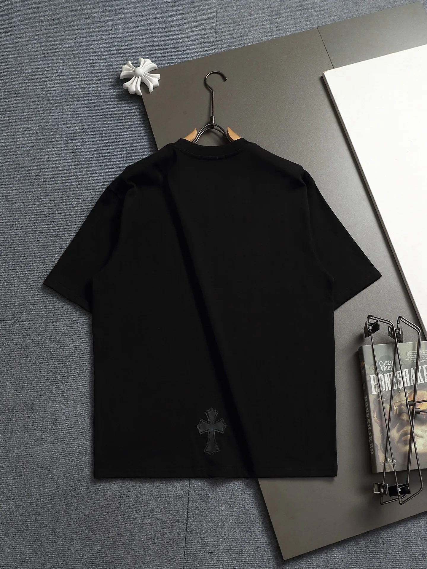 𝗖𝗵𝗿𝗼𝗺𝗲 𝗛𝗲𝗮𝗿𝘁𝘀/ 2026 New Arrival Original T 👑 ！ ！ ✟ ！ 👍 ✂️Quality , ！ 。 ： ➕100% 。Authentic ➕ ➕3D ➕ ： ！ ！ Authentic ！ Same Style ！ ：Gray Black Size：S-XL